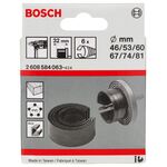 Набір із 6 пиляльних вінців, 46–81 мм BOSCH, фото , зображення 2 | SNABZHENIE.com.ua