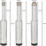 Набор алмазных свердел 6-10 мм BOSCH Robust Line Easy Dry для керамики, фото , изображение 4 | SNABZHENIE.com.ua