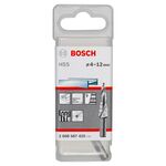 Свердла ступенчатые из быстрорежущей стали 4-12 мм, 6,0 мм, 66,5 мм BOSCH, фото , изображение 2 | SNABZHENIE.com.ua