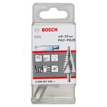 Свердла ступенчатые из быстрорежущей стали 6 - 37 мм, 10,0 мм, 93 мм BOSCH, фото , изображение 2 | SNABZHENIE.com.ua