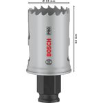 Коронка BOSCH PRO Multi Material PC Plus, 33 мм, фото , изображение 3 | SNABZHENIE.com.ua