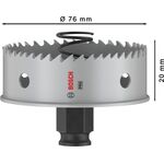 Коронка Bosch PRO Sheet Metal PC Plus, 76 мм, фото , изображение 3 | SNABZHENIE.com.ua