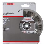 Алмазный отрезной диск Bosch 115 мм для абразивных материалов, фото , изображение 3 | SNABZHENIE.com.ua