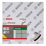 Алмазний відрізний круг 115 x 22,23 мм, Standard for Ceramic, 10 шт, BOSCH (2608603231), фото , зображення 2 | SNABZHENIE.com.ua