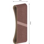 Набор шлифовальных лент X440, 3 шт., 75 x 457 мм, 180 BOSCH, фото , изображение 4 | SNABZHENIE.com.ua