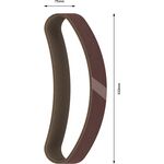 10 шлифлента X440 для дерева и краски 75x533мм K180 BOSCH, фото , изображение 4 | SNABZHENIE.com.ua