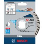 Диск алмазний універсальний 125 x 22,23 x 1,6 x 10 мм X-LOCK Standard for Universal BOSCH (2608615166), фото , зображення 2 | SNABZHENIE.com.ua