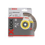 Диск алмазний універсальний 125 x 22,23 x 1,6 x 10 мм X-LOCK Standard for Universal BOSCH (2608615166), фото , зображення 3 | SNABZHENIE.com.ua