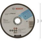Прямий відрізний круг Standard for Metal, 150 x 2,5 x 22,23 BOSCH, фото , зображення 2 | SNABZHENIE.com.ua