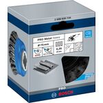 Щетка чашечная Bosch X-Lock 75 мм, сталь 0,35 мм, фото , изображение 3 | SNABZHENIE.com.ua