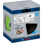 Щетка чашечная Bosch X-Lock 75 мм витая Inox 0,3 мм, фото , изображение 2 | SNABZHENIE.com.ua