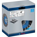Щітка дискова X-LOCK, дріт вузликовий, сталь, 115 мм BOSCH, фото , изображение 3 | SNABZHENIE.com.ua