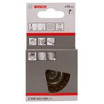 Щітка зачистна, хвилястий дріт, латунь, 50 x 0,2 мм BOSCH, фото , изображение 3 | SNABZHENIE.com.ua