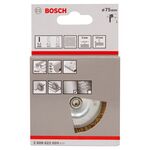 Щітка дискова, хвилястий дріт, латунь, 75 x 0,2 мм BOSCH, фото , изображение 3 | SNABZHENIE.com.ua