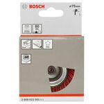 Чашечная нейлоновая щетка Bosch, 75 х 1,1 мм, фото , изображение 3 | SNABZHENIE.com.ua