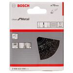 Щетка чашечная M14 0,3x70 мм витая сталь BOSCH, фото , изображение 2 | SNABZHENIE.com.ua