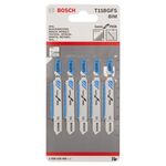 Пилка лобзиковая T 118 GFS Basic для нержавеющей стали BOSCH, фото , изображение 3 | SNABZHENIE.com.ua