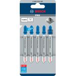 Пилка лобзиковая T 118 EFS Basic для нержавеющей стали BOSCH, фото , изображение 3 | SNABZHENIE.com.ua