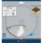 Пильный диск BOSCH Optiline Wood 216 x 30 x 2,0 мм, 48 зубьев, фото , изображение 3 | SNABZHENIE.com.ua