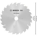 Пильный диск 254x30 мм, Z 24 для всех видов древесины BOSCH, фото , изображение 4 | SNABZHENIE.com.ua