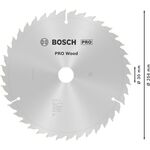 Пильный диск BOSCH Optiline Wood 254 x 30 x 2,0 мм, 40 зубьев, фото , изображение 4 | SNABZHENIE.com.ua