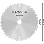 Пильный диск BOSCH Optiline Wood 254 x 30 x 2,0 мм, 40 зубьев, фото , изображение 4 | SNABZHENIE.com.ua