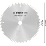 Пильний диск 305 x 30 мм, Z 80 для обробки алюмінію та дерева Multi Material BOSCH (2608640452), фото , зображення 4 | SNABZHENIE.com.ua