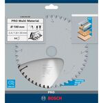 Пильний диск 190 x 30 мм, Z 54 для обробки алюмінію та дерева Multi Material BOSCH (2608640509), фото , зображення 3 | SNABZHENIE.com.ua