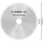 Пильный диск Multi Material 200x30x2,4 мм, 54 BOSCH, фото , изображение 4 | SNABZHENIE.com.ua