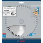 Пильный диск Multi Material 200x30x2,4 мм, 54 BOSCH, фото , изображение 3 | SNABZHENIE.com.ua