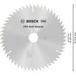 Диск пилы 210x30 мм, Z 54 для алюминия и дерева BOSCH (2608640511), фото , изображение 4 | SNABZHENIE.com.ua
