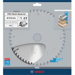 Диск пилы 210x30 мм, Z 54 для алюминия и дерева BOSCH (2608640511), фото , изображение 2 | SNABZHENIE.com.ua
