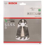 Пильный диск «Optiline Wood» 150 x 20/16 мм, 24 зуба, BOSCH, фото , изображение 2 | SNABZHENIE.com.ua
