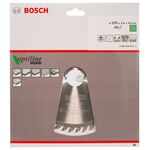 Пильный диск 190x30 мм, Z 48 для древесины Optiline Wood BOSCH, фото , изображение 3 | SNABZHENIE.com.ua