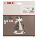 Диск распиловочный «Optiline Wood» BOSCH, фото , изображение 2 | SNABZHENIE.com.ua