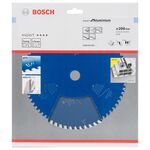 Пильний диск Expert for Aluminium 200 x 30 x 2,8 мм, 60 BOSCH, фото , зображення 2 | SNABZHENIE.com.ua