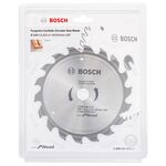 Пильний диск 160 x 20 мм (з кільцем 16 мм), 18 T по дереву ECO Wood BOSCH (2608644372), фото , зображення 2 | SNABZHENIE.com.ua
