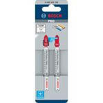 Полотно для лобзиков BOSCH PMMA Clean T102BF, 92 мм, 2 шт., фото , изображение 2 | SNABZHENIE.com.ua