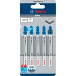 Полотно для лобзиков BOSCH T121BFC, 92 мм, 5 шт., фото , изображение 2 | SNABZHENIE.com.ua