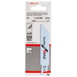 Полотно ножовочное S 522 BF Flexible для металла BOSCH, фото , изображение 2 | SNABZHENIE.com.ua