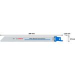 Пильное полотно Bosch S 1025 VF, 10-14 TPI, 5 шт (2608656265), фото , изображение 4 | SNABZHENIE.com.ua