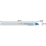 Полотно PRO Medium-Thick Metal S1237BEF, 1,1x25x300 мм, 5 шт. BOSCH, фото , изображение 3 | SNABZHENIE.com.ua