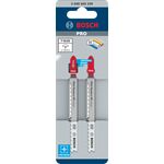 Полотно для лобзиков BOSCH T102D, 100 мм, 2 шт., фото , изображение 2 | SNABZHENIE.com.ua
