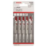 Полотно T 102 H Clean для электролобзиков BOSCH для PVC, фото , изображение 2 | SNABZHENIE.com.ua