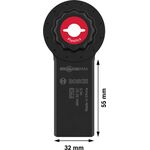 Полотно для мультиинструмента BOSCH PRO MAII 32 SC, 32x55 мм, фото , изображение 3 | SNABZHENIE.com.ua