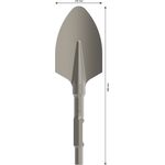 Зубило лопаточное, 30 мм, 400 x 135 мм, BOSCH, фото , изображение 4 | SNABZHENIE.com.ua