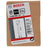 Плоское зубило 20x250 мм ECO SDS-plus 10 шт, BOSCH (2608690131), фото , изображение 2 | SNABZHENIE.com.ua