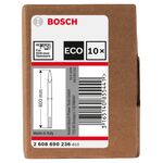 Зубило Пикообразное 600 мм ECO SDS-max 10 шт, BOSCH (2608690236), фото , изображение 2 | SNABZHENIE.com.ua
