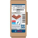 Набор зубил PRO SDS plus-5C, 250 мм BOSCH, фото , изображение 2 | SNABZHENIE.com.ua