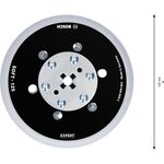 Опорні тарілки універсальні з отворами EXPERT Multihole, 125 мм, м'які BOSCH, фото , зображення 3 | SNABZHENIE.com.ua
